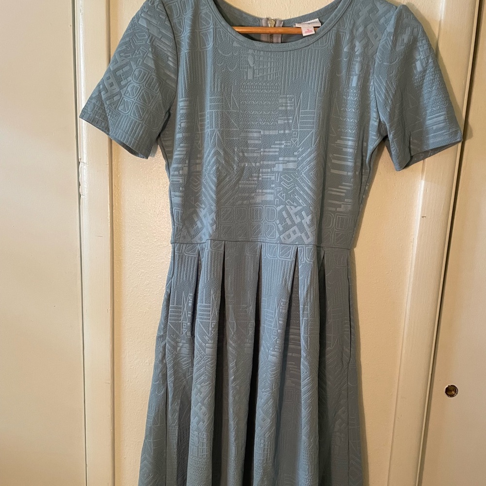 LuLaRoe XXS texture print dress